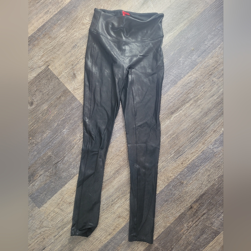 Spanx faux leather leggings